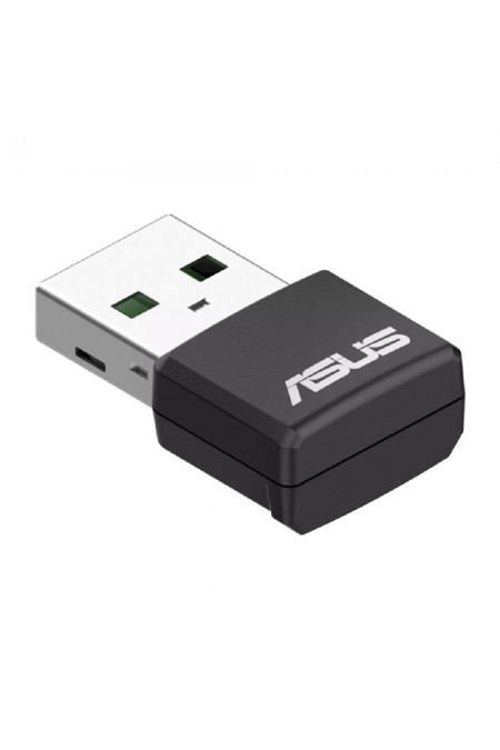 Сетевой адаптер ASUS USB-AX55 NANO (черный) 