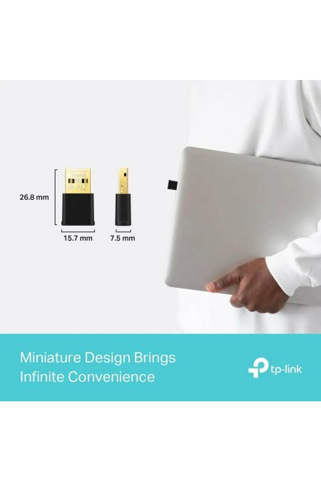 Сетевой адаптер TP-LINK Archer TX20U Nano (черный) 3