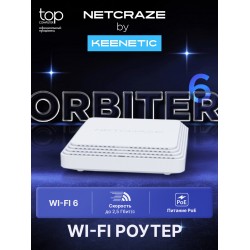 Точка доступа Keenetic Netcraze Orbiter 6 (NAP-630) (белый)