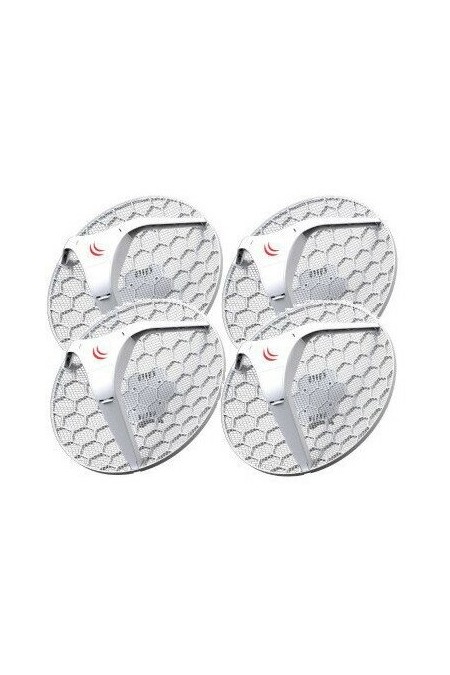Точка доступа MikroTik RBLHG-5HPnD-XL (4PACK) (белый) 