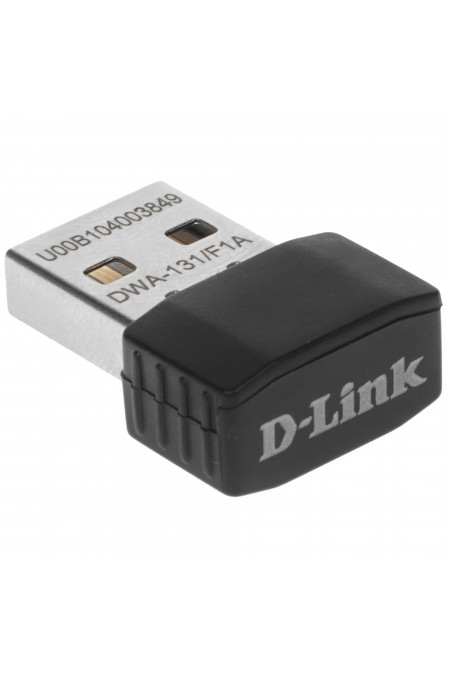 Wi-Fi адаптер D-link DWA-131/F1 (черный) 1