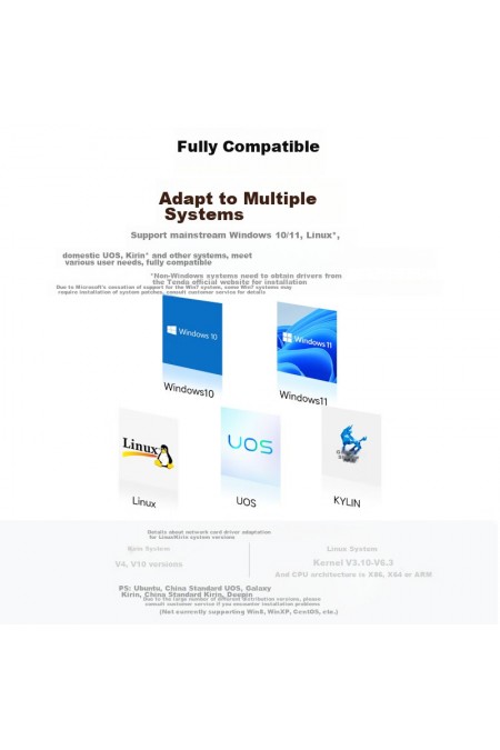 Wi-Fi адаптер Tenda U2 (белый) 5