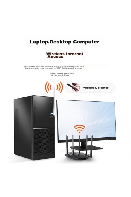 Wi-Fi адаптер Tenda U2 (белый) 6