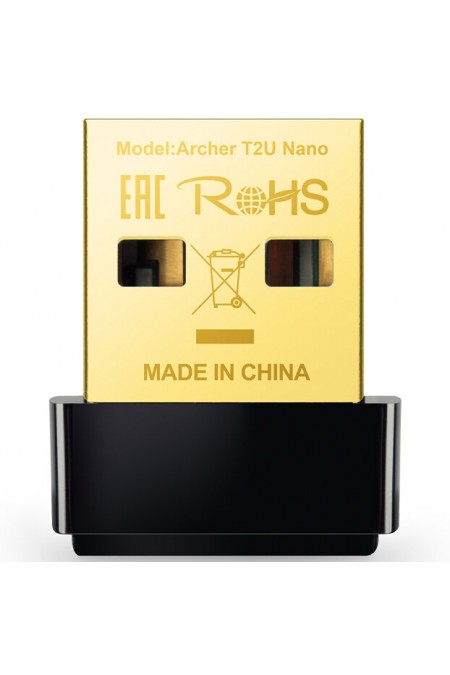 Wi-Fi адаптер TP-LINK Archer T2U Nano (черный) 