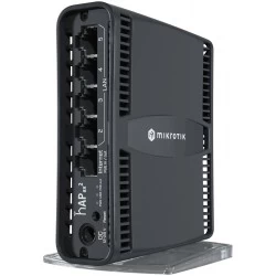 Wi-Fi маршрутизатор Mikrotik HAP ax2 (C52iG-5HaxD2HaxD-TC) (черный)