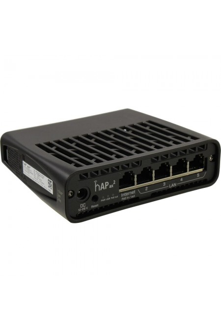 Wi-Fi маршрутизатор Mikrotik HAP ax2 (C52iG-5HaxD2HaxD-TC) (черный) 2