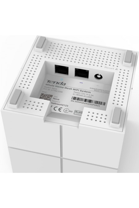 Wi-Fi Mesh система Tenda MW6 (2-PACK) (белый) 4