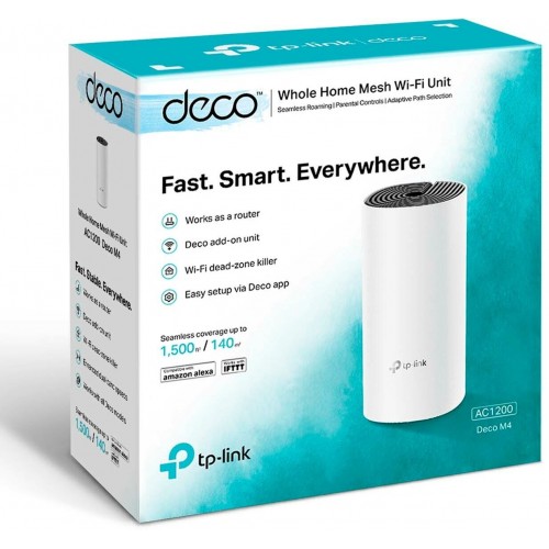 Wi-Fi Mesh система TP-LINK Deco M4 (1-PACK) (белый) 9