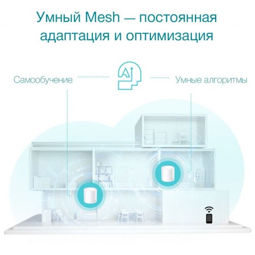 Wi-Fi Mesh система TP-LINK Deco X50(3-PACK) (белый) 3