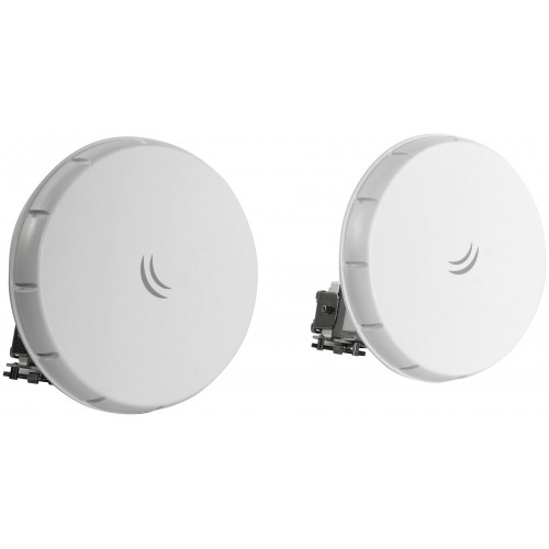 Wi-Fi мост MikroTik Wireless Wire nRAY (nRAYG-60adpair) (белый) 