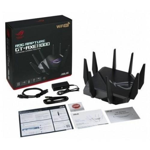 Wi-Fi роутер Asus GT-AXE11000 (черный) 