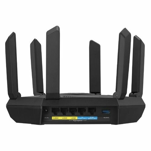 Wi-Fi роутер Asus RT-AXE7800 (черный) 