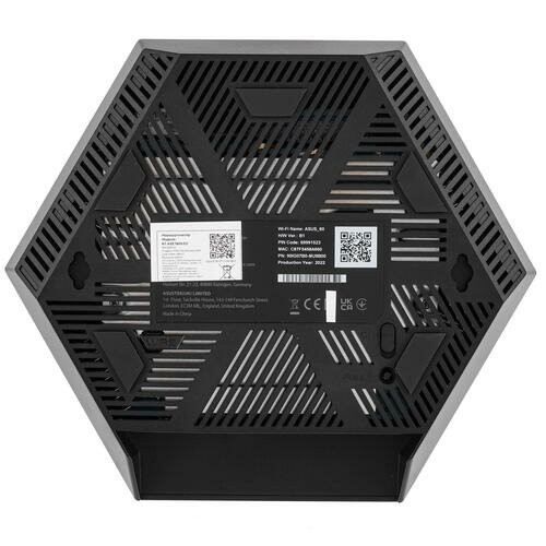 Wi-Fi роутер Asus RT-AXE7800 (черный) 7