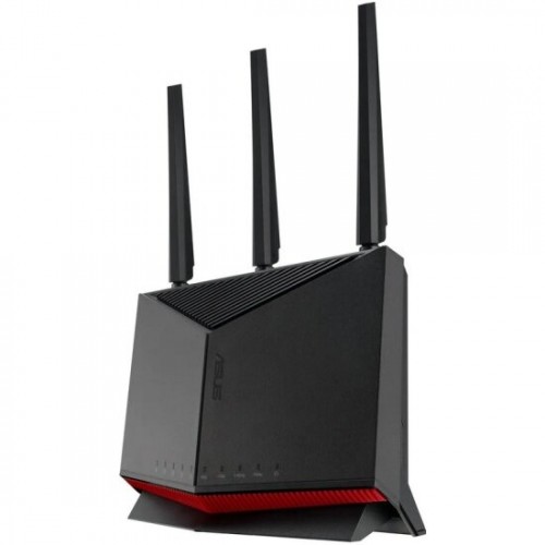 Wi-Fi роутер ASUS RT-BE86U (90IG08W0-MO9A0V) (черный/красный) 1