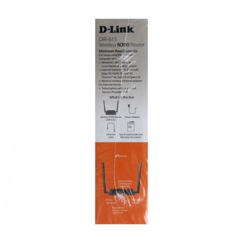 Wi-Fi роутер D-Link DIR-615/Z1A (черный) 4