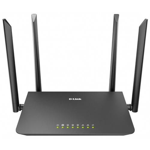 Wi-Fi роутер D-link DIR-820/RU/A1A (черный) 