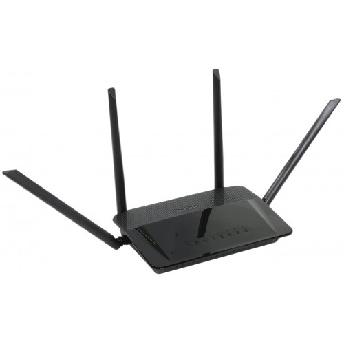 Wi-Fi роутер D-link DIR-822/RU (черный) 