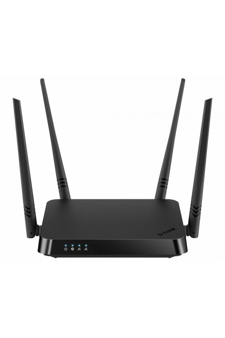 Wi-Fi роутер D-LINK DIR-822/RU/E1A AC1200 (черный) 