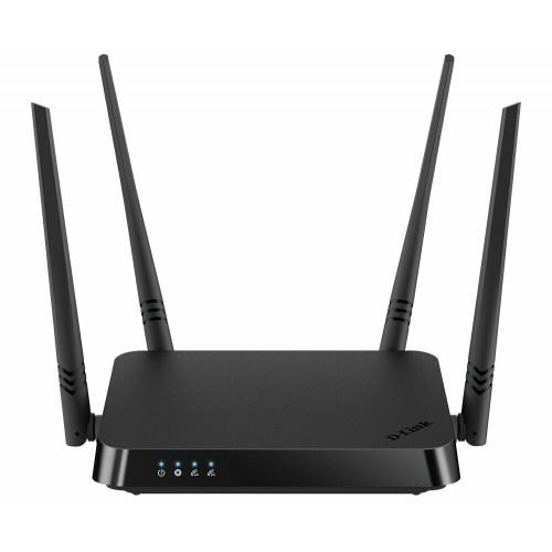 Wi-Fi роутер D-LINK DIR-822/RU/E1A AC1200 (черный) 