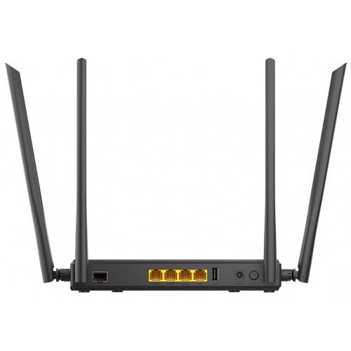 Wi-Fi роутер D-link DIR-825/GFRU/R3A (черный) 1