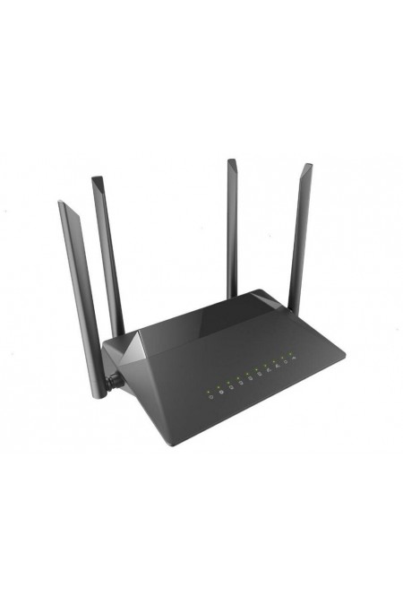 Wi-Fi роутер D-link DIR-825/RU/R (черный) 