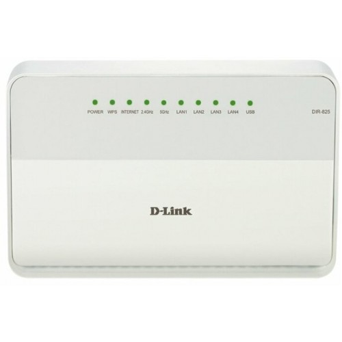 Wi-Fi роутер D-link DIR-825/RU/R (черный) 2