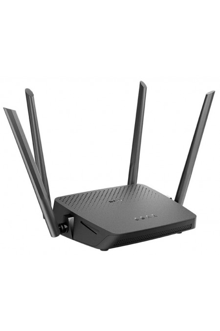 Wi-Fi роутер D-Link DIR-825/RU/R5A (черный) 