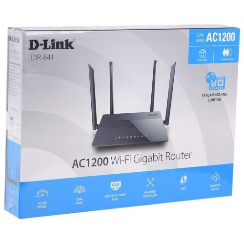 Wi-Fi роутер D-link DIR-841/RU/A1A (черный) 1
