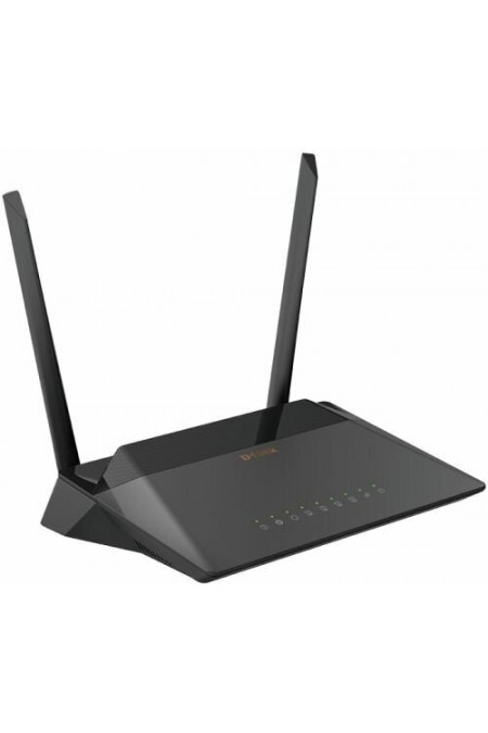 Wi-Fi роутер D-Link DSL-224 (черный) 