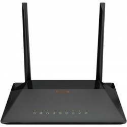 Wi-Fi роутер D-link DSL-224/R1A (черный)