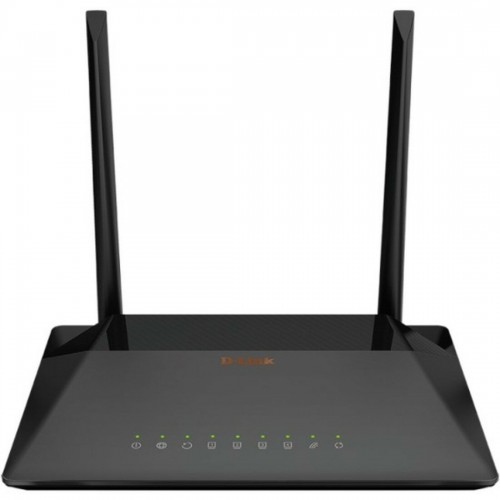Wi-Fi роутер D-link DSL-224/R1A (черный) 