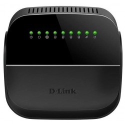 Wi-Fi роутер D-Link DSL-2640U/R1A (черный)