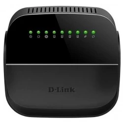 Wi-Fi роутер D-Link DSL-2640U/R1A (черный)