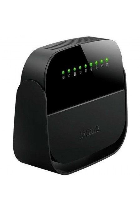 Wi-Fi роутер D-Link DSL-2640U/R1A (черный) 