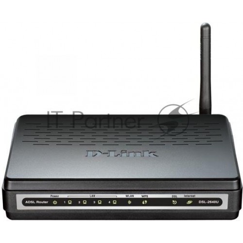 Wi-Fi роутер D-Link DSL-2640U/R1A (черный) 5