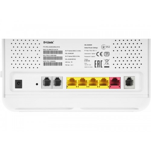Wi-Fi роутер D-Link DSL-G2452GR/R1A (белый) 1