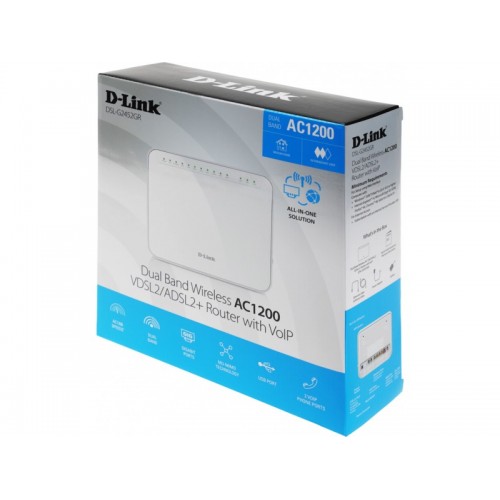 Wi-Fi роутер D-Link DSL-G2452GR/R1A (белый) 5