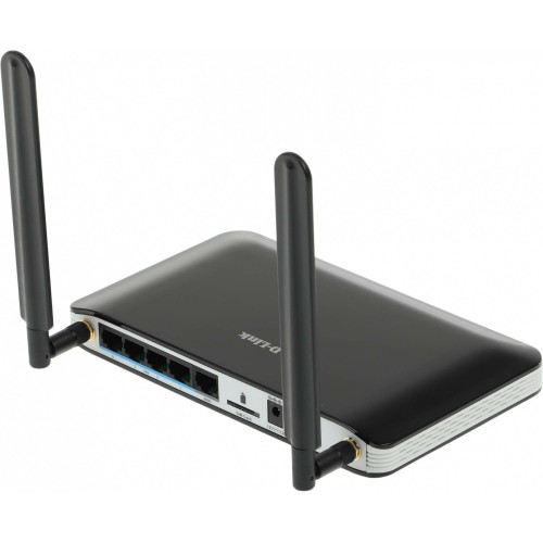 Wi-Fi роутер D-link DWR-921 (черный) 9