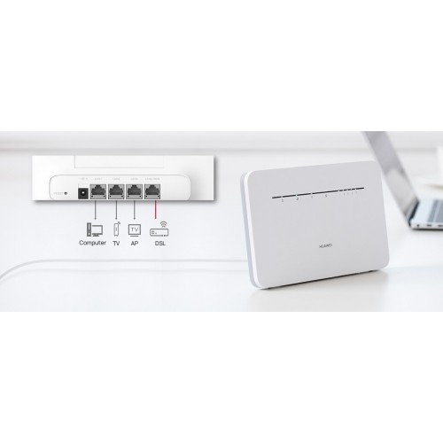 Wi-Fi роутер Huawei B535-232 (белый) 3