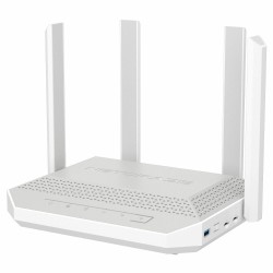 Wi-Fi роутер Keenetic Netcraze Hopper 4G+ (NC-2312) AX3000 10/100/1000BASE-TX/4G cat.6 (белый)