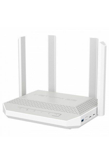 Wi-Fi роутер Keenetic Netcraze Hopper 4G+ (NC-2312) AX3000 10/100/1000BASE-TX/4G cat.6 (белый) 