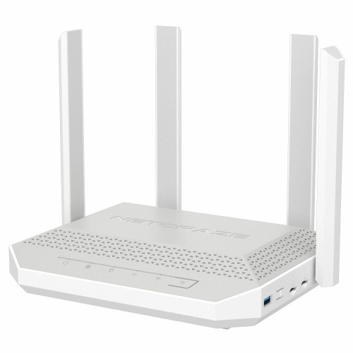 Wi-Fi роутер Keenetic Netcraze Hopper 4G+ (NC-2312) AX3000 10/100/1000BASE-TX/4G cat.6 (белый) 