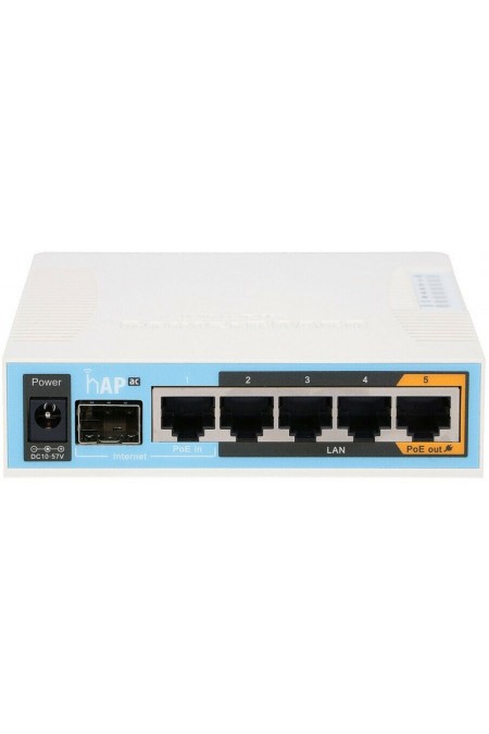 Wi-Fi роутер MikroTik RB962UiGS-5HacT2HnT (белый) 1