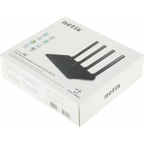 Wi-Fi роутер Netis N2 (черный) 7