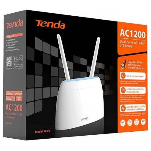Wi-Fi роутер Tenda 4G09 (белый) 3