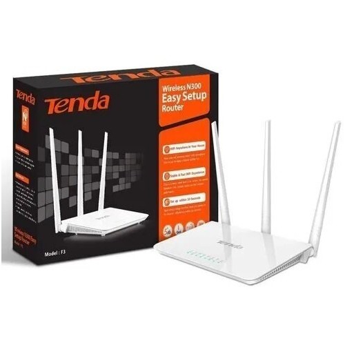 Wi-Fi роутер Tenda F3 (белый) 3