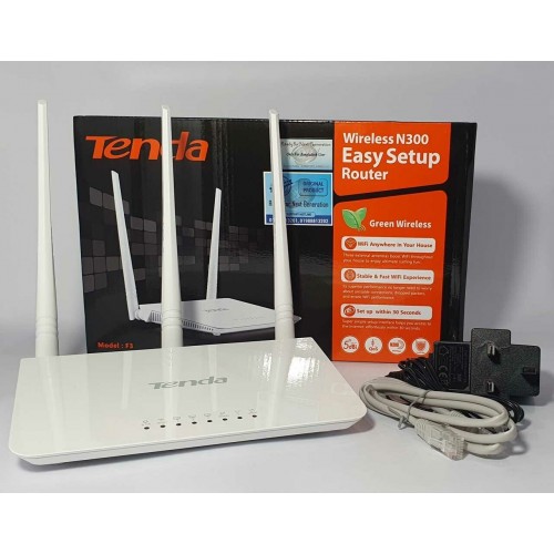 Wi-Fi роутер Tenda F3 (белый) 7