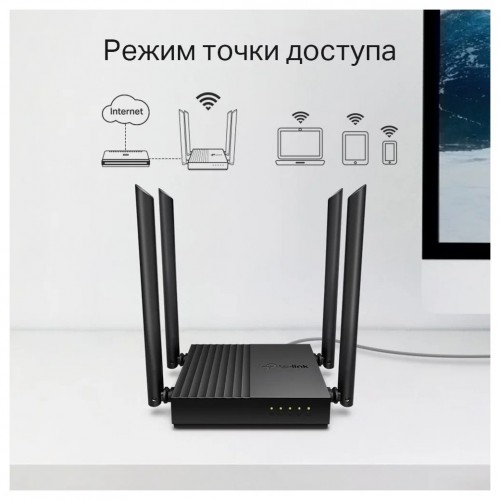 Wi-Fi роутер TP-LINK Archer A64 (черный) 9