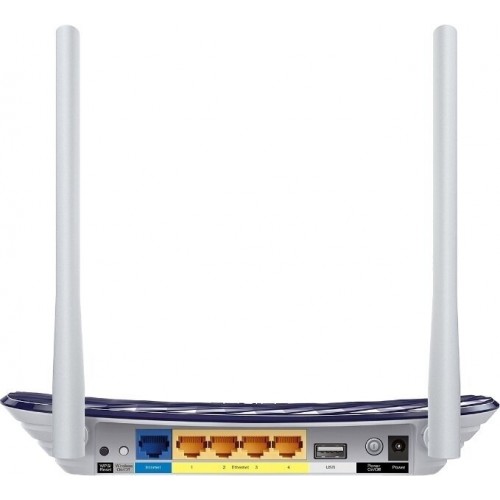 Wi-Fi роутер TP-LINK Archer C20 RU (белый/синий) 4
