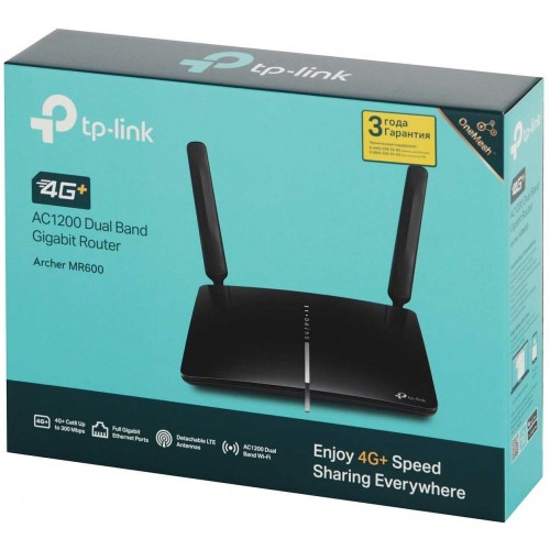 Wi-Fi роутер TP-LINK Archer MR600 (черный) 9